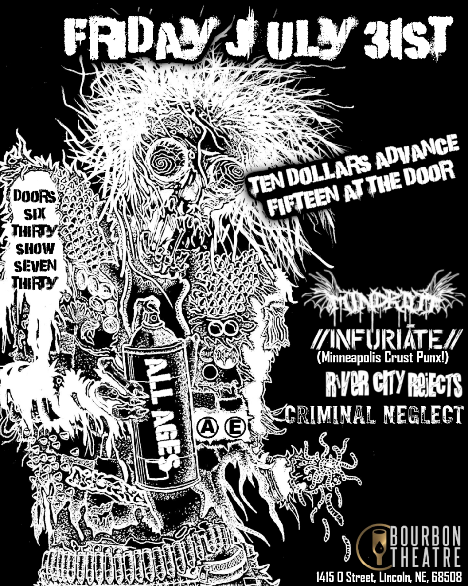Mindrott, Infuriate, River City Rejects, Criminal Neglect