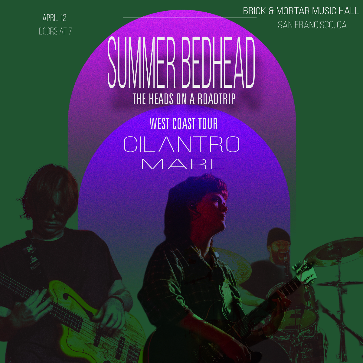 Summer Bedhead + Cilantro + Mare