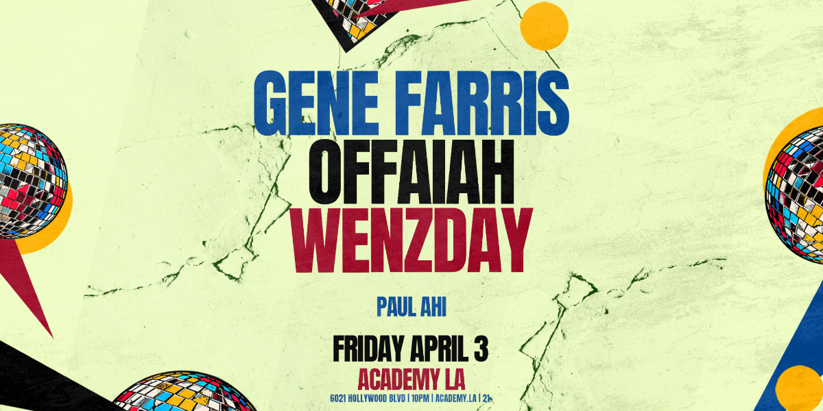 GENE FARRIS, OFFAIAH, WENZDAY