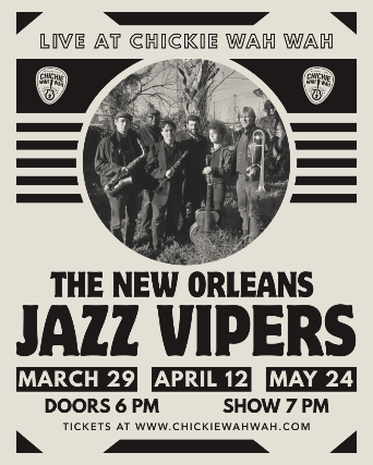 The New Orleans Jazz Vipers at Chickie Wah Wah