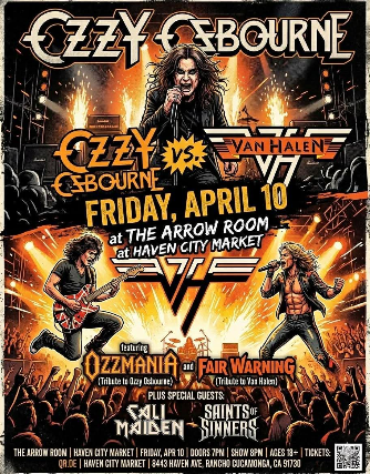 Ozzy Osbourne vs Van Halen Tribute Nite