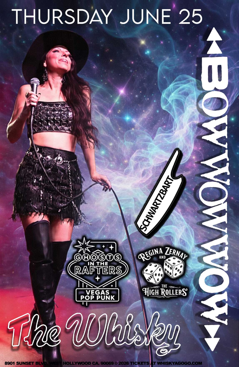 Bow Wow Wow, Giselle, Joey Stuckey, Ghosts in the rafters, Regina Zernay & The High Rollers