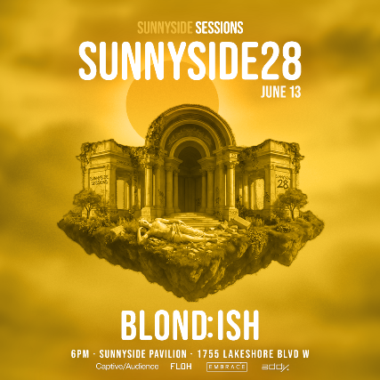Sunnyside Sessions Ft. BLOND:ISH event flyer