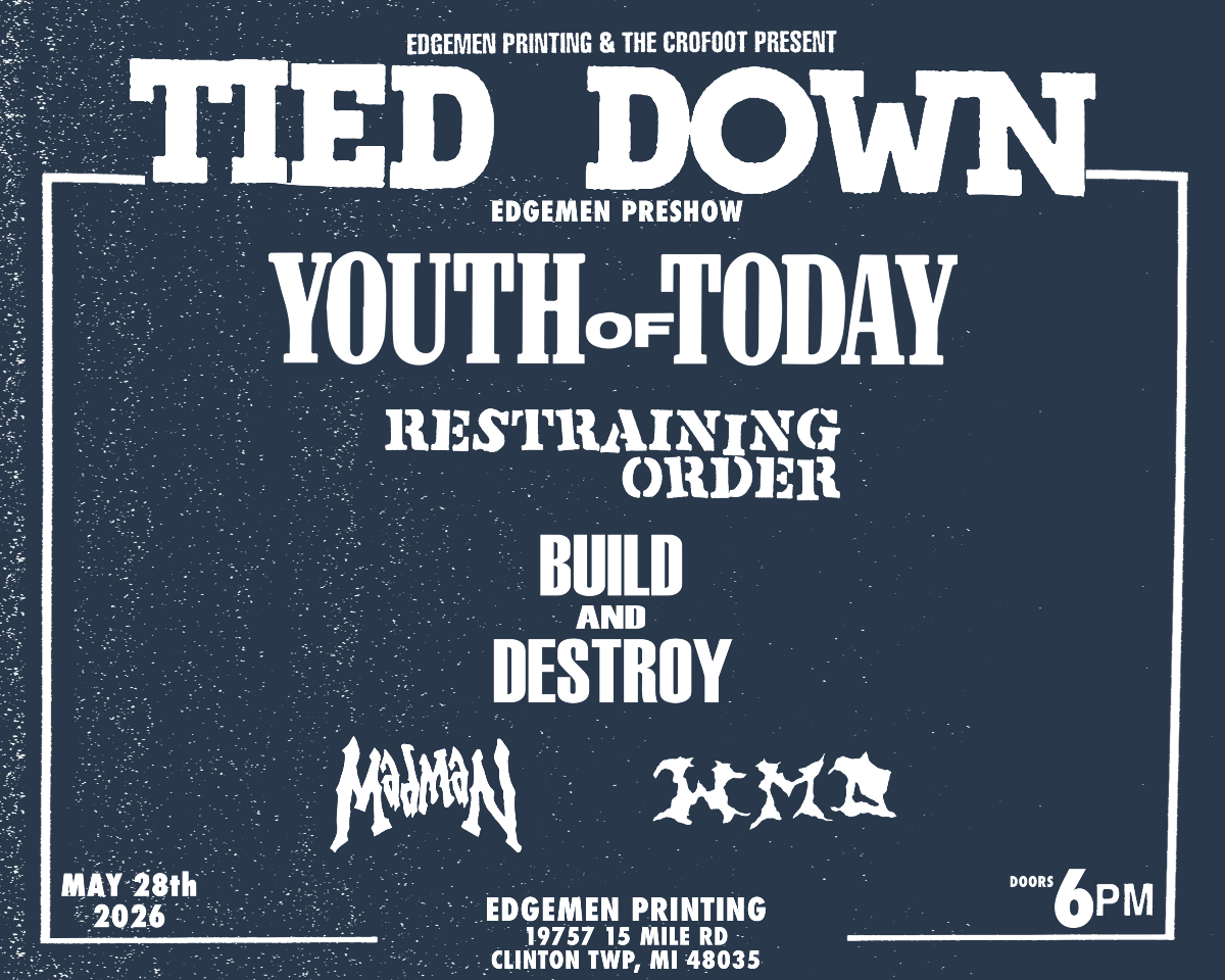 TIED DOWN PRESHOW #1