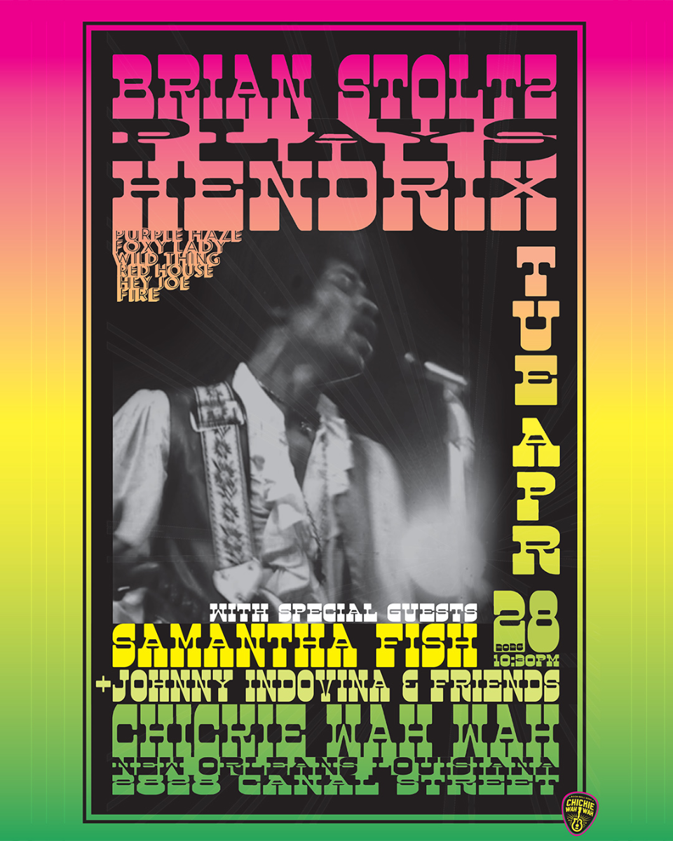 Brian Stoltz Plays Hendrix w/ Special Guest Samantha Fish & More