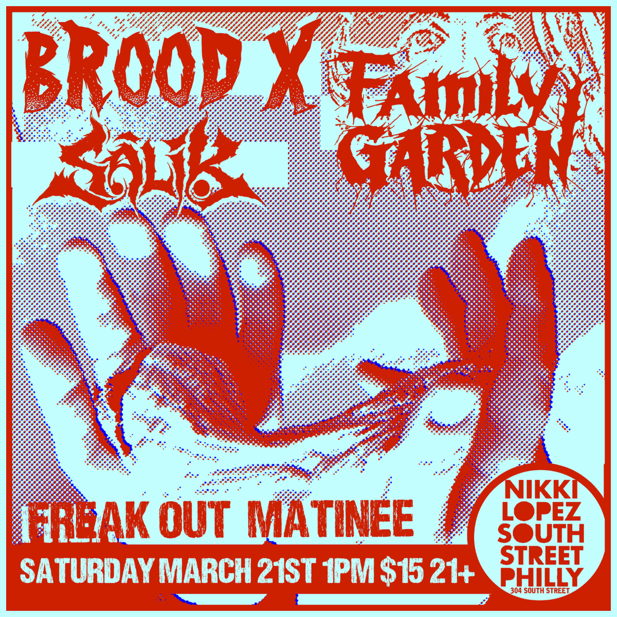 Brood X, Family Garden, Salik