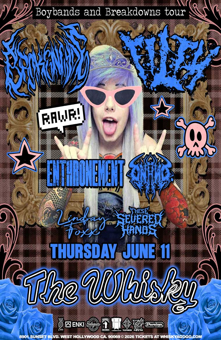 Brokencyde, Filth, ONI INC. , Enthronement, Lindsay Foxx, These Severed Hands