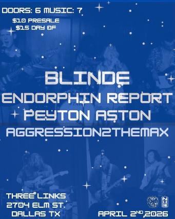 Blinde, Endorphin Report, Peyton Aston, Nubiwxrld