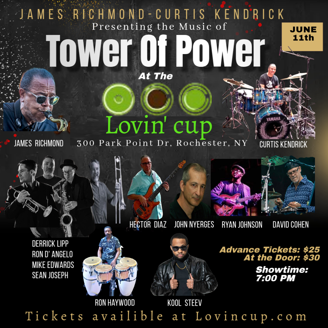 The Music of Tower of Power: presented by James Richmond & Curtis Kendrick