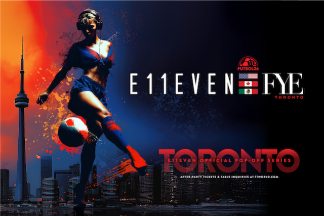 FYE ULTRACLUB PRESENTS: E11EVEN MIAMI FUTBOL26 POP-OFF SERIES