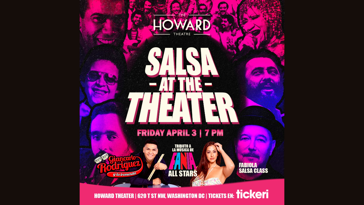 Salsa at The Howard Theatre with Live Band tribute to Fania All Stars