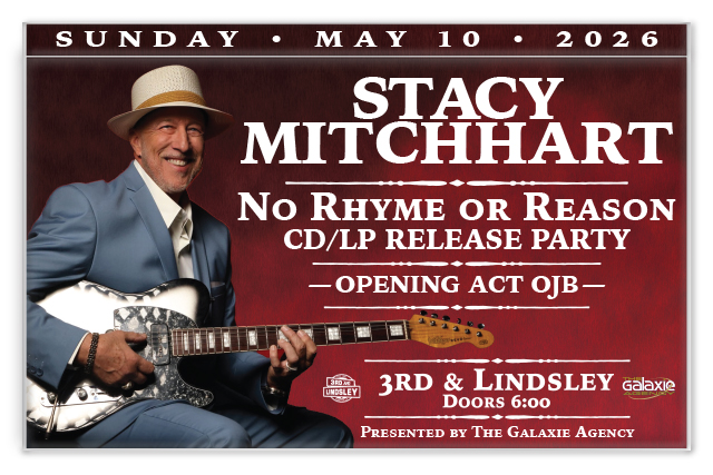 Stacy Mitchhart : No Rhyme or Reason Release Party with OJB