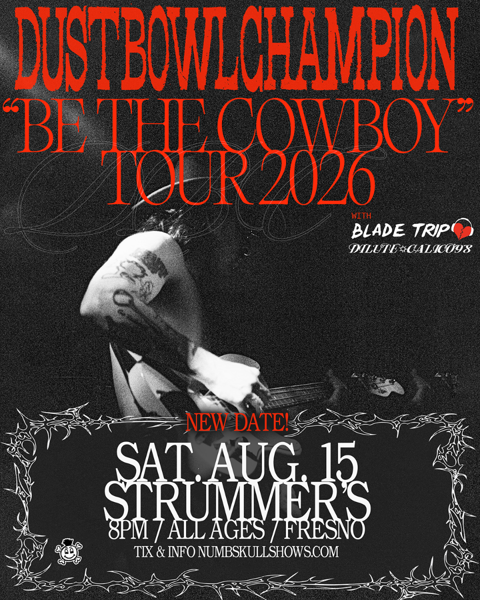 Dustbowl Champion plus special guest Blade Trip, dilute calico 98
