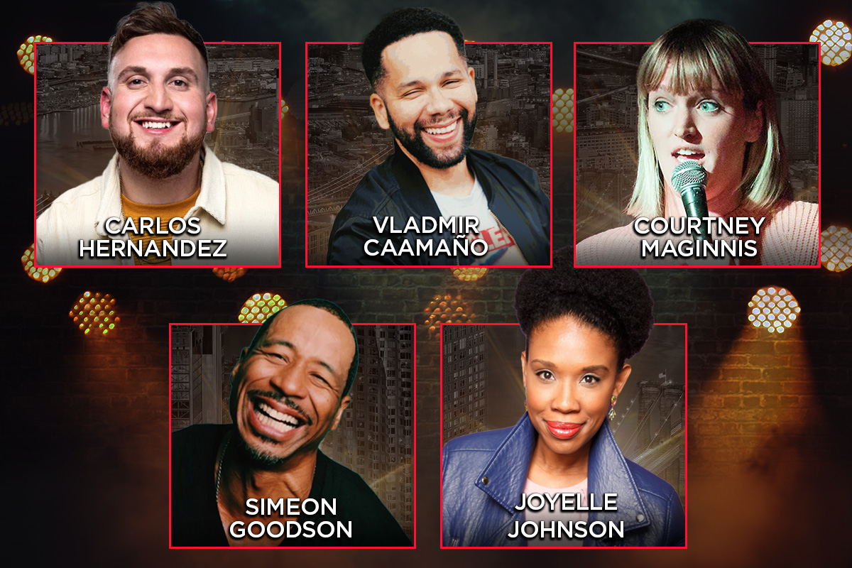 Tonight at the Improv ft. Joyelle Johnson, Vladimir Caamano, Simeon Goodson, Courtney Maginnis, Carlos Hernandez