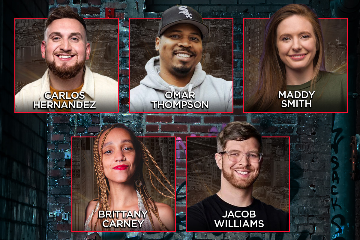 Tonight at the Improv ft. Maddy Smith, Brittany carney, Jacob Williams, Omar Thompson, Carlos Hernandez