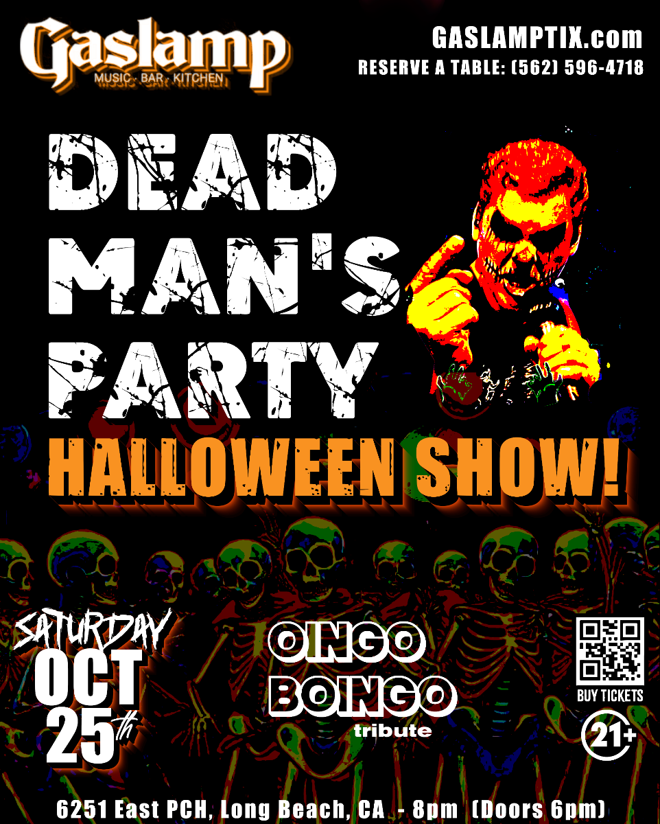 DEAD MAN'S PARTY - HALLOWEEN SHOW! - TRIBUTE TO DEAD MAN'S PARTY
