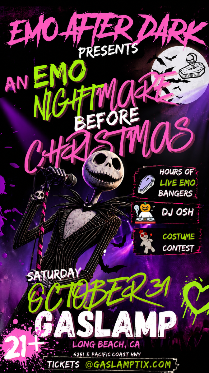 EMO AFTER DARK - HALLOWEEN NIGHT!