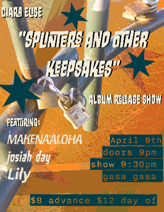 Ciara Elise Album Release Show! at Gasa Gasa