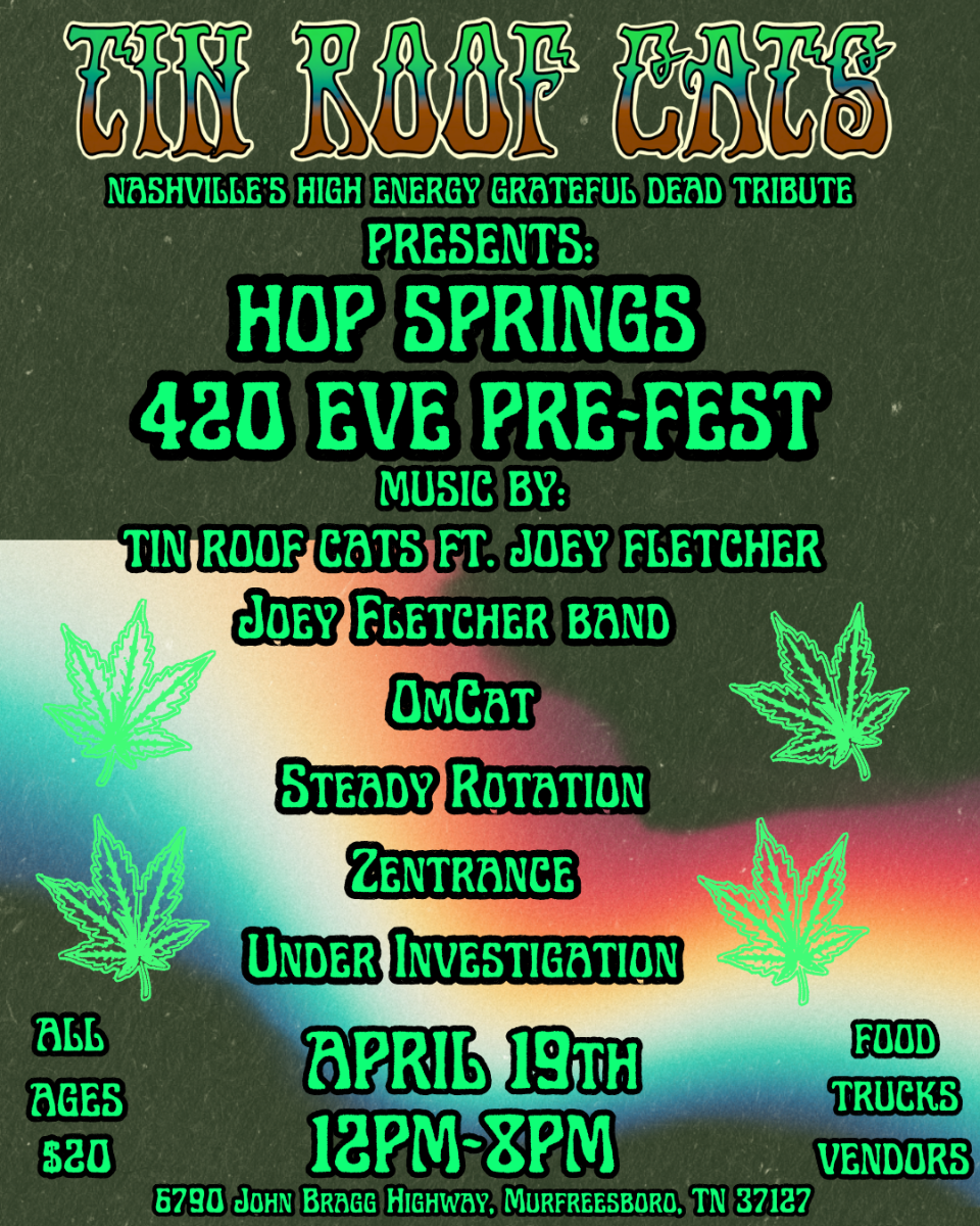 420 Eve Pre-Fest by Tin Roof Cats