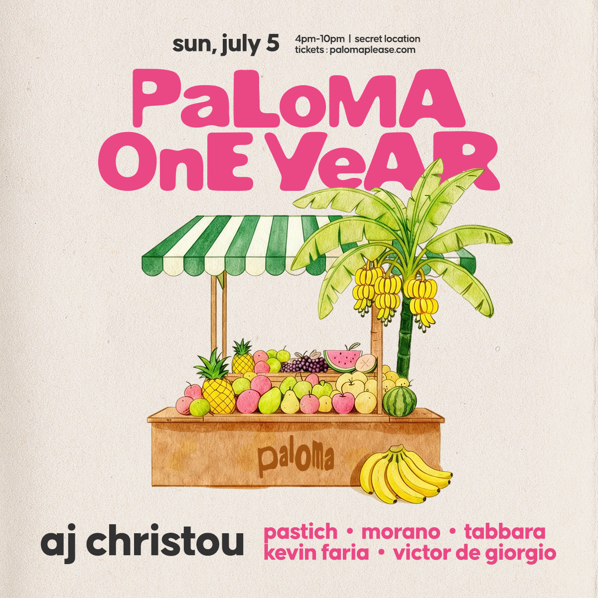 Paloma 1 Year Anniversary