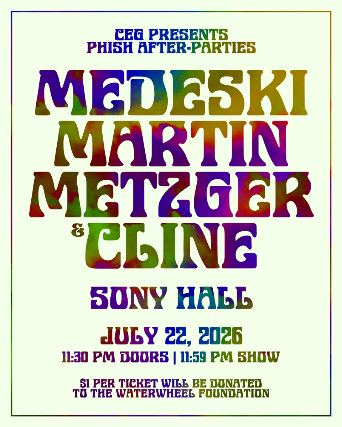 A Phish After-Party with Medeski Martin Metzger & Cline
