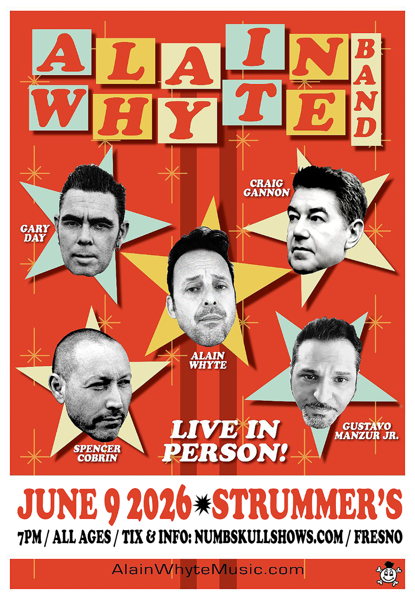 THE ALAIN WHYTE BAND - Your Arsenal Tour