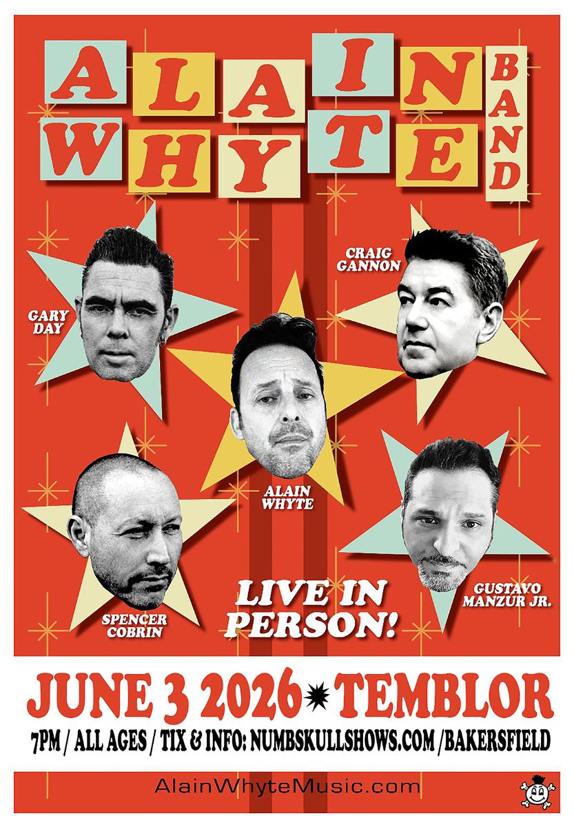 THE ALAIN WHYTE BAND - Your Arsenal Tour