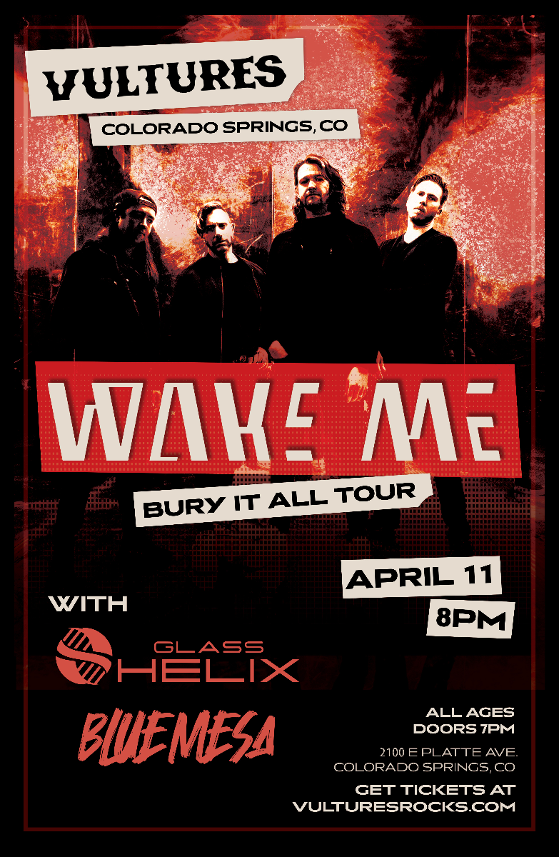 Featured Image - Wake Me w/ Glass Helix, Blue Mesa @ Vultures - 11