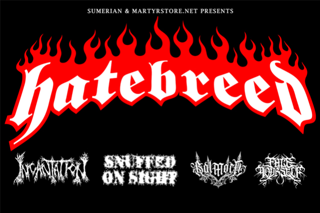 Presales to hatebreed: summer slaughter tour 2026: members use these when buying pre-sale tickets