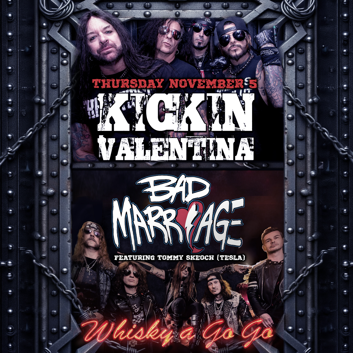 Kickin Valentina, Bad Marriage, 56 Gallows