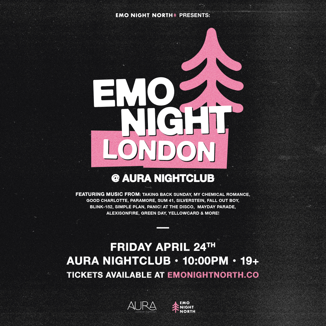 Emo Night London at Aura Nightclub - Apr 24 2026