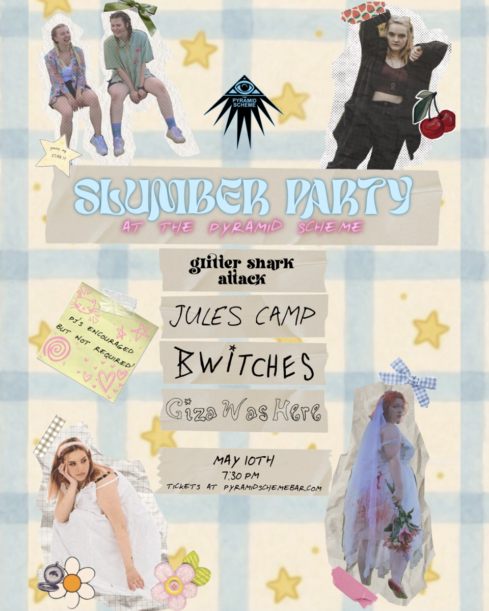 Slumber Party at the Pyramid Scheme ft. Giza Was Here + Bwitches + Jules Camp + Glitter Shark Attack