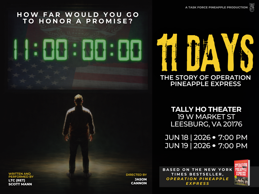 11 Days: The Story of Operation Pineapple Express | Event Image