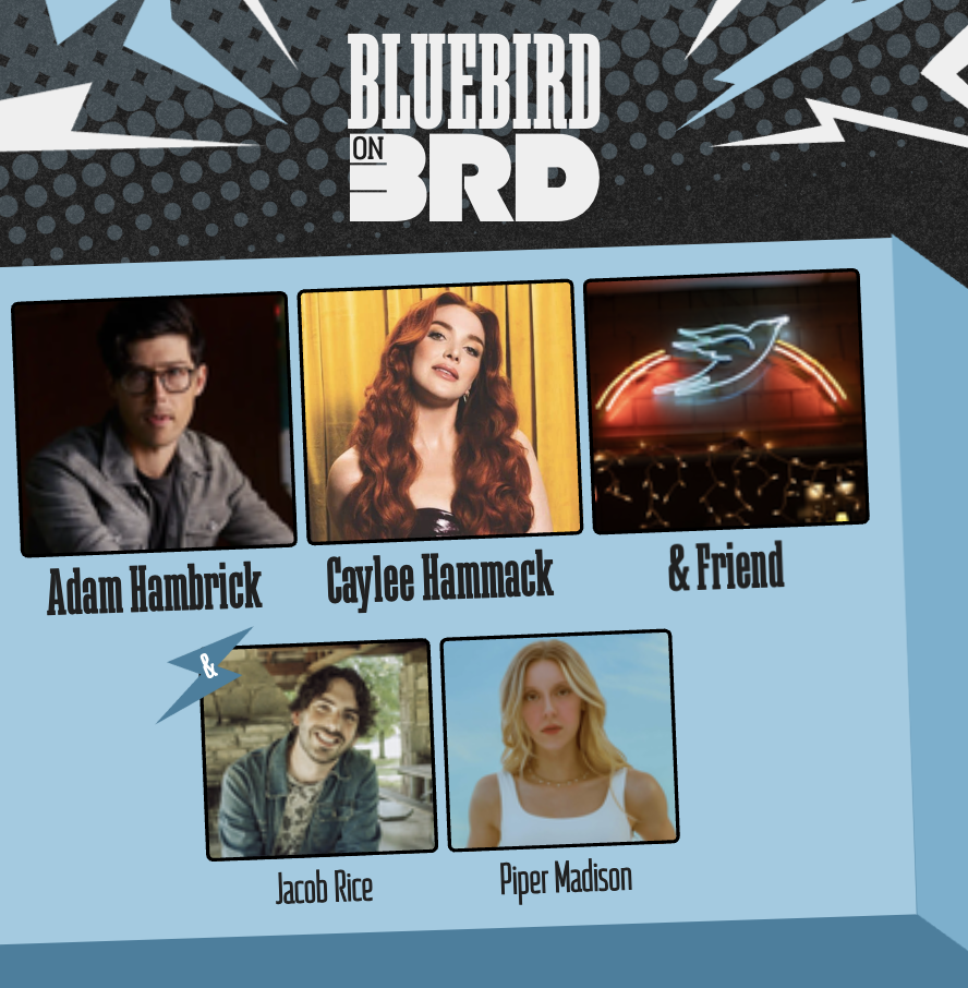 Bluebird on 3rd (located at 3rd & Lindsley Bar & Grill – Downtown Nashville)