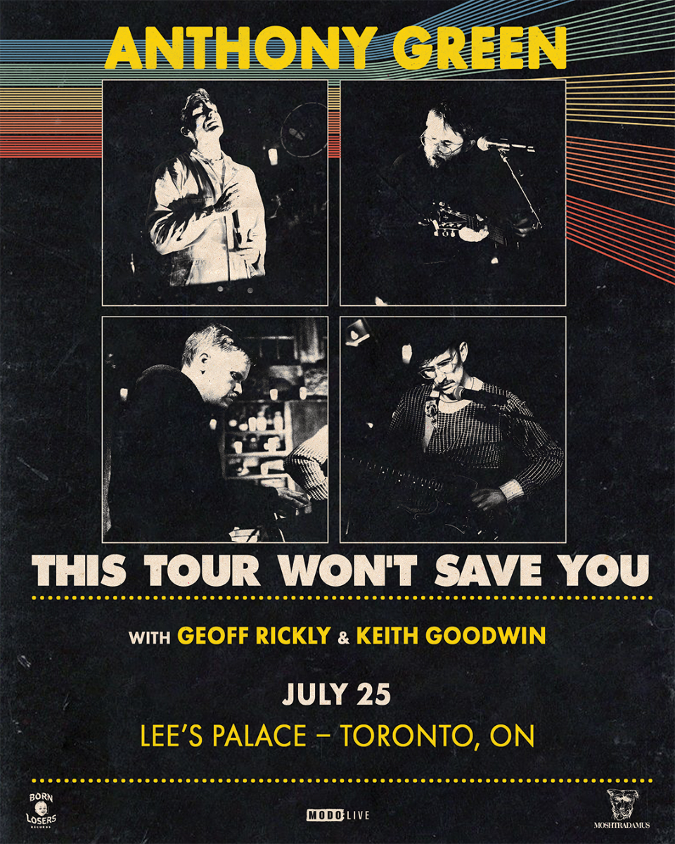 Anthony Green: This Tour Won't Save You with Geoff Rickly & Keith Goodwin