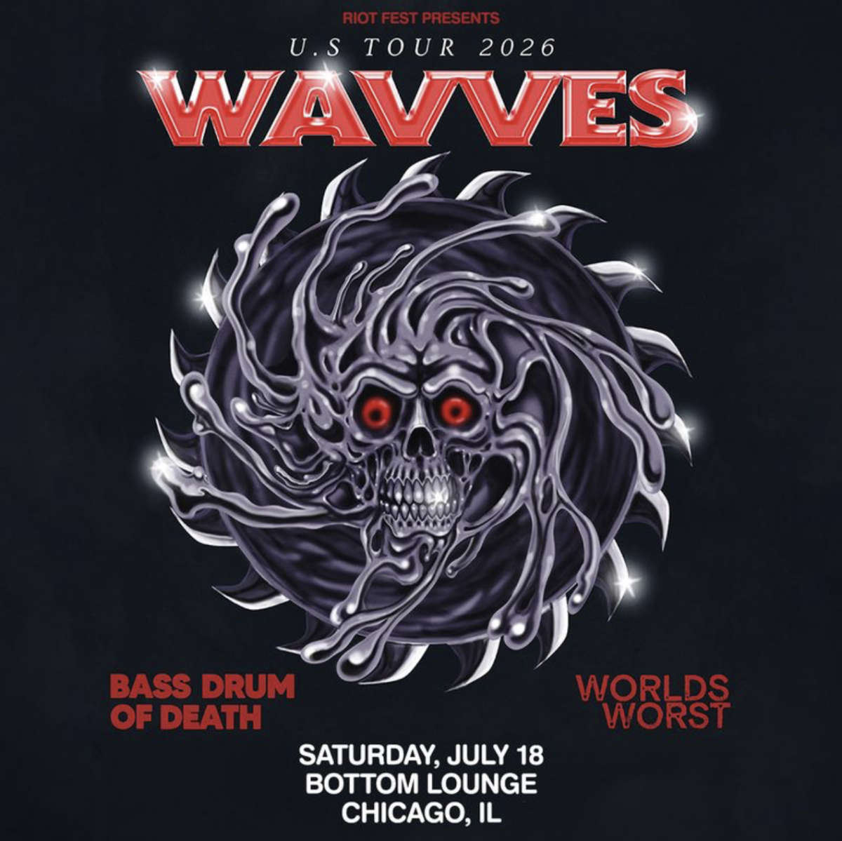 Wavves, Bass Drum of Death, World's Worst