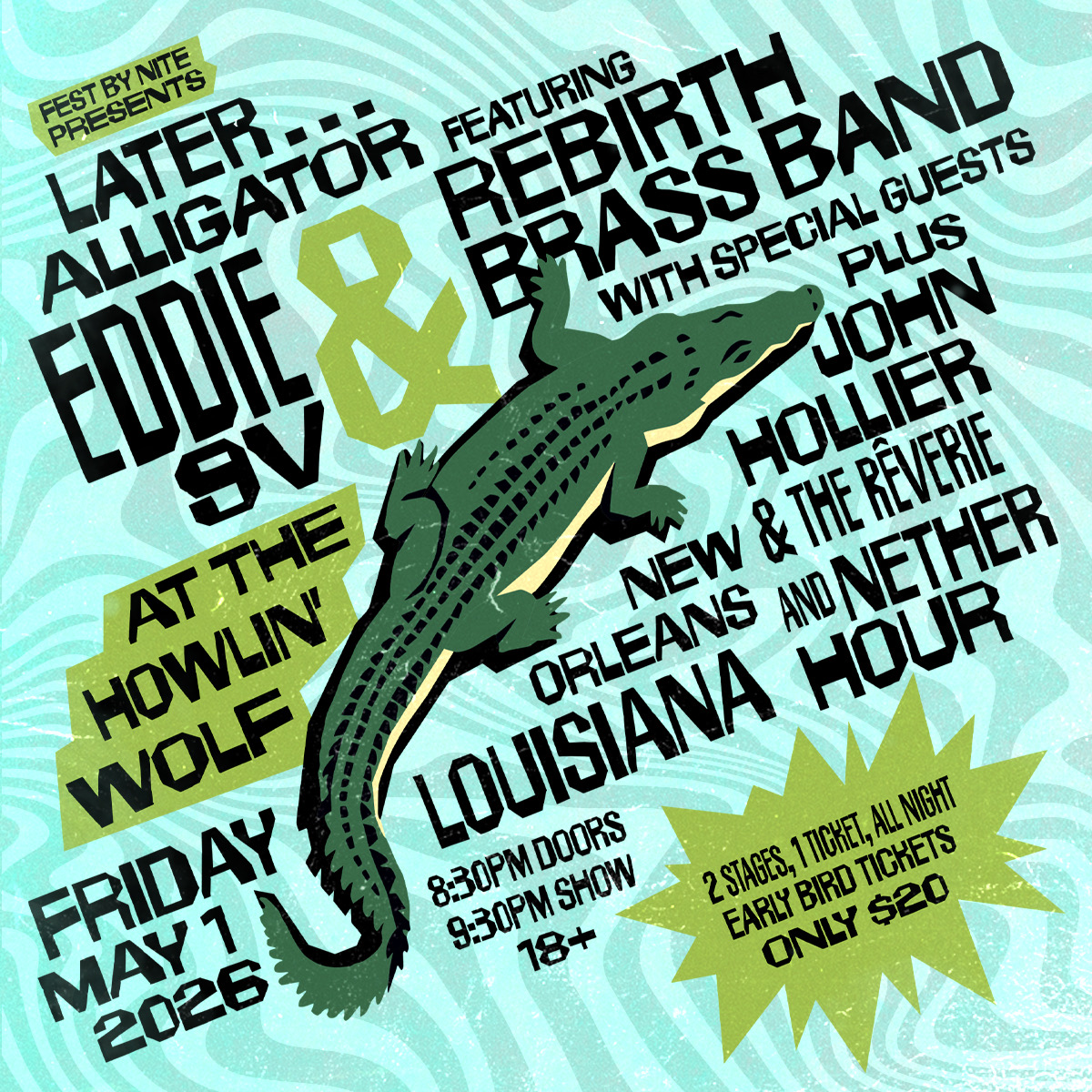 The 1st Annual Later Alligator Ball