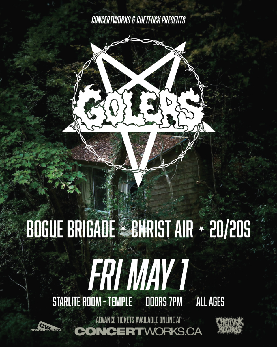The Golers w/ Bogue Brigade, Christ Air & 20/20s