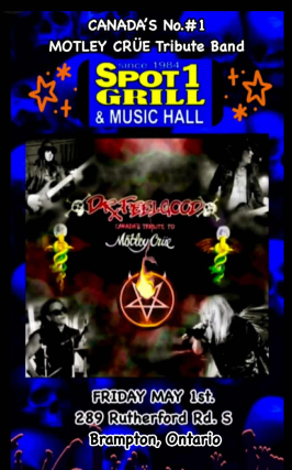 MOTLEY CRUE TRIBUTE DR FEELGOOD