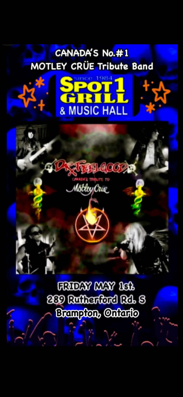 MOTLEY CRUE TRIBUTE DR FEELGOOD
