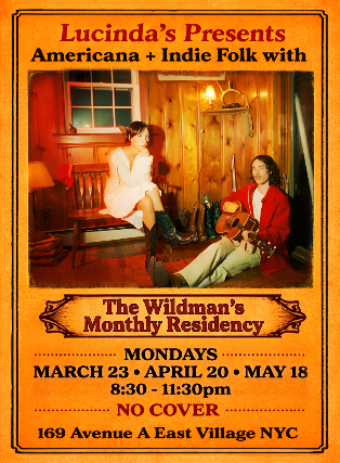 The Wildmans 8:30-11:30 w/ Max Norton 7-8pm!