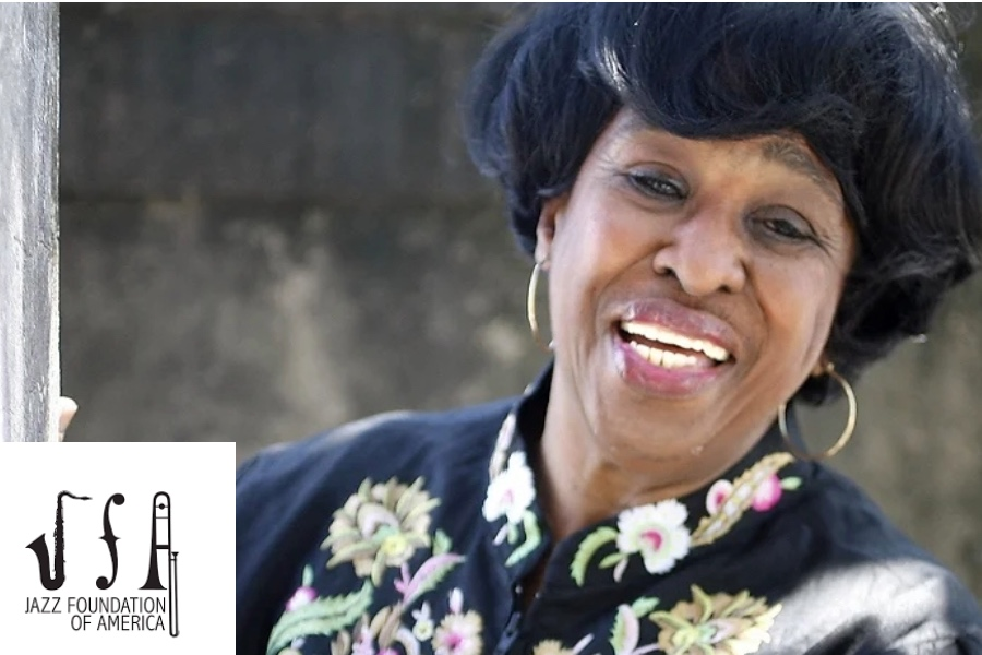 Thais Clark with the Young Bucks Orchestra