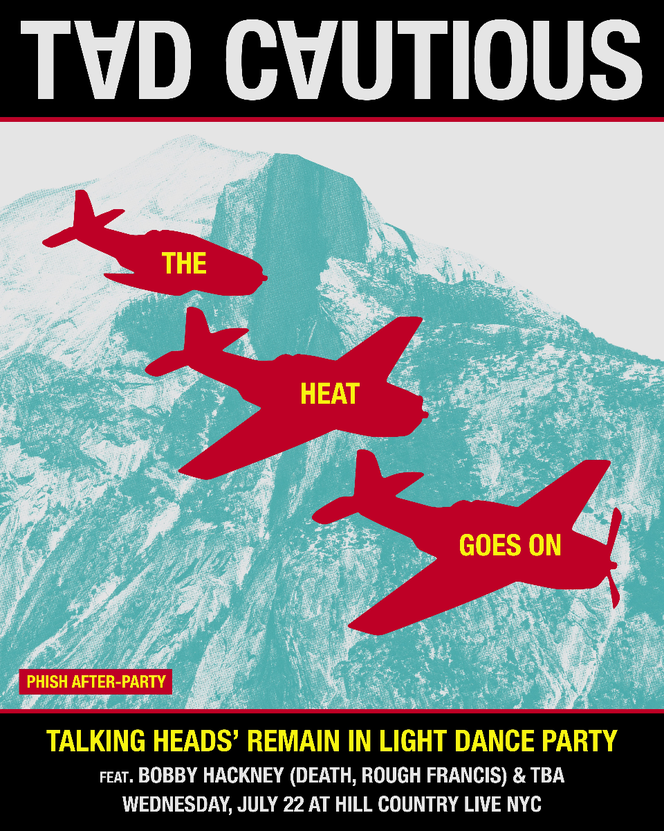 The Heat Goes On: Tad Cautious’ Remain In Light Dance Party featuring Bobby Hackney (Death, Rough Francis) & TBA