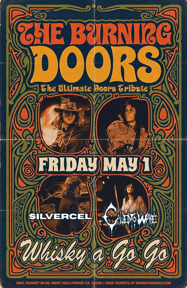 The Burning Doors (The Ultimate Doors Tribute), Colonel Angus (AC/DC Tribute), American Venom, Silvercel, Called to Wake, Bittadreama