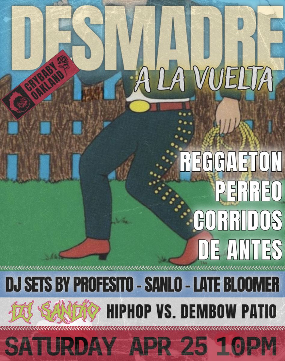 DESMADRE: A LA VUELTA w/ Profesito + Sanlo + Late Bloomer + Quebradita PATIO TAKEOVER