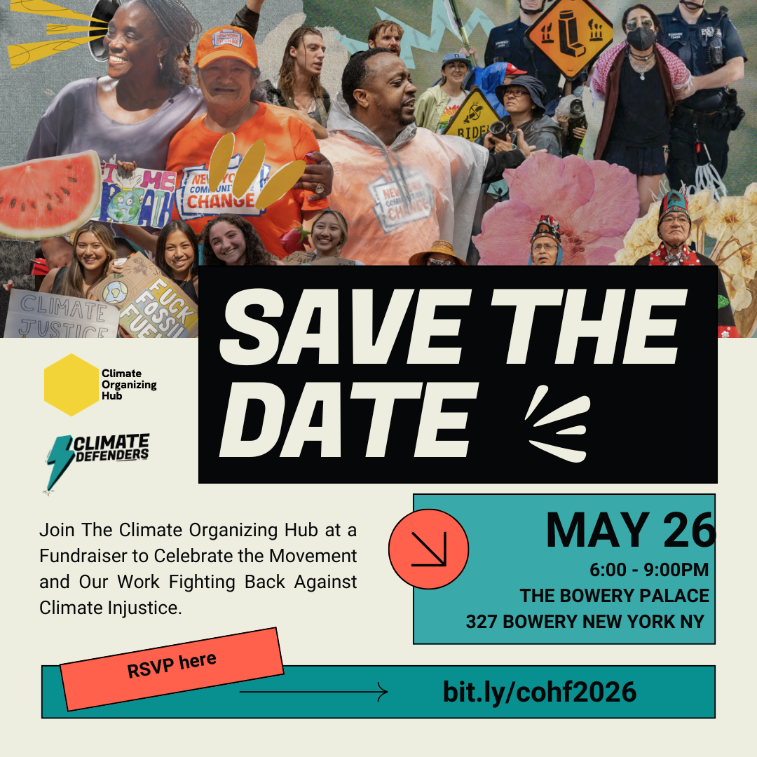 Climate Organizing Hub 2026 Fundraiser