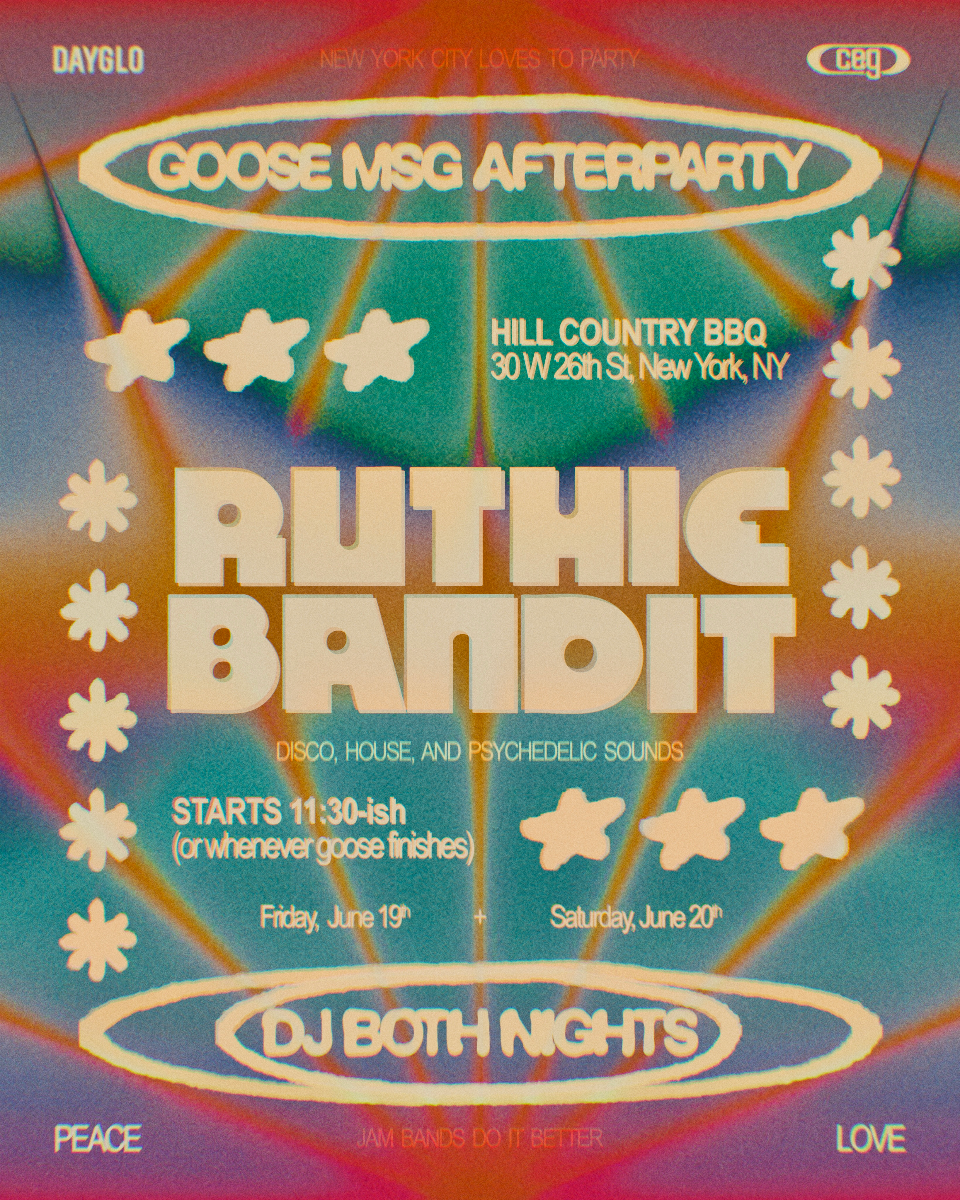 2 Day Ticket - Goose After-Party featuring Ruthie Bandit (DJ Party)