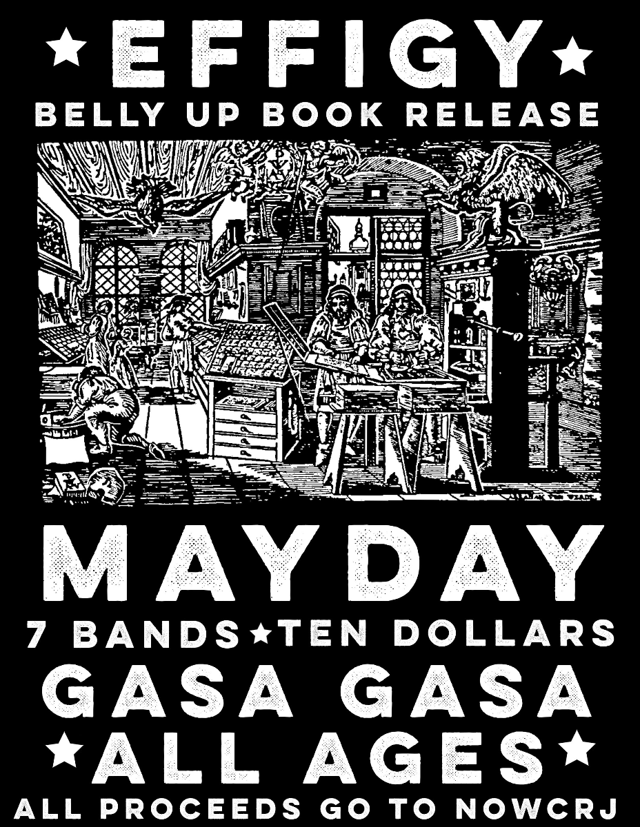 EFFIGY BELLY UP BOOK RELEASE