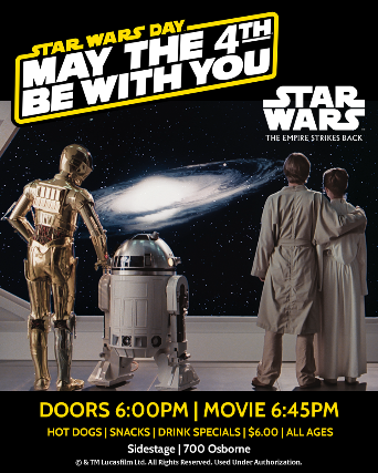 STAR WARS DAY - Movie & Hot Dogs