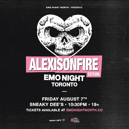 Emo Night Toronto: Alexisonfire Edition at Sneaky Dee's - Aug 7 2026 - TICKETS AT THE DOOR